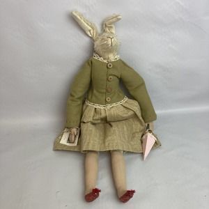 Apple of My Eye Frances Harper Mohair Bunny Girl 18” Ltd Edition Signed Numbered